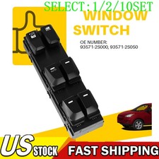 New Master Power Window Door Switch For 2010-15 Hyundai Tucson 93571-2S000 1~10X picture