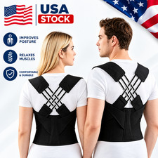 Premium Posture Corrector Back Brace | Full Spine Support for Men & Women | USA picture
