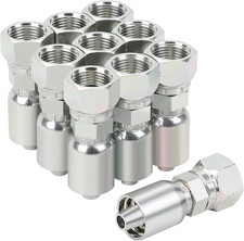 ANCIMOON 3/8’’ Hose x 1/2’’ JIC 37 Degree Female Swivel Hydraulic Crimp Fittings picture