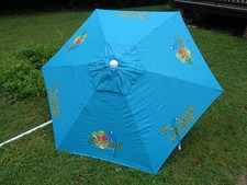 Vintage Licensed Margaritaville Market Style Umbrella 6.5 ft.  Rare, Rio Brands picture