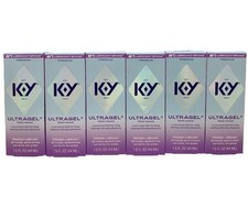 K-Y UltraGel Personal Lubricant Water-Based Gel 1.5 oz Exp 2027 - Pack of 6 picture