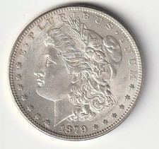 1879  P MORGAN SILVER DOLLAR - VERY NICE- UNC???   #696 picture