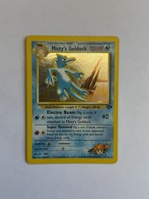 Misty's Golduck 12/132 Gym Challenge Holo 🌀SWIRL🌀 picture