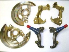 1968 - 1974 Chevy Nova Stock Spindle Kit with Caliper Brackets & Backing Plates picture