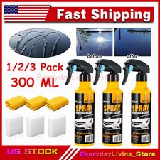 1/2/3Pack 300ml Car Coating Spray Car Paint Spray Coating Agent Antifouling USA picture