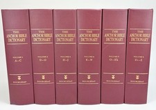 The Anchor Bible Dictionary, Doubleday, 6 Volumes, Full Set, David Noel Freedman picture