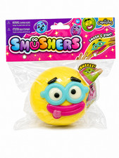 ORB CURIOSITIES YELLOW SMUSHER SQUISHY SQUEEZE TOY BRAND NEW picture