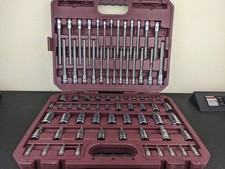 #bo052 Matco Tools 75 Piece Master ADV Hex/Torx Bit Socket Set Model SBS75VA picture