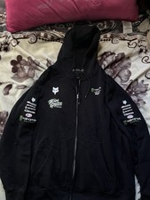 Monster Energy Men's Full Zip Hoodie Jacket Kawasaki Collab Limited Edition XL picture