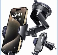 [True Military-Grade] Car Phone Holder VANMASS 4-7 inches, Ink Black picture