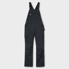 Duluth Women's Heirloom Gardening Bib Overalls Black Color, New WT picture