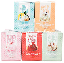 Tutti Delices Perfume 5pc 1.7oz Almond Candy Apple Vanilla Cotton Candy Coconut picture