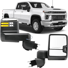 2019-25 Silverado Sierra 2500HD 3500HD Right Towing Mirror–Compatible Replacemen picture