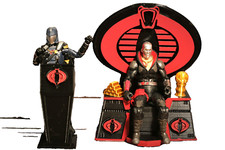 Gi joe 3d printed Throne for cobra commander,destro for 6 inch figures + podium picture