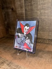 2024 Fleer Scooby Doo S-S-Scared S-S-Sketches Dracula (Alberto Albuquerque) picture