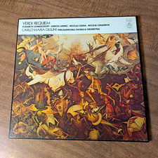 Verdi • Requiem Mass Angel Black Vinyl Carlo Maria Giulini Philharmonia picture