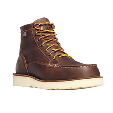Danner Bull Run Moc Toe 6″ Soft Toe Boot Brown Color picture
