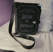 RARE SOLD OUT Killstar Dollskill Book of Spells Witch Purse Shoulder Novelty Bag picture
