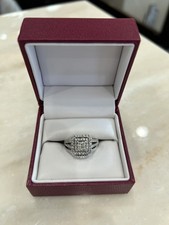 Engagement ring and wedding band set for sale Helzberg Diamonds  picture