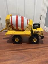 Mighty Tonka Mixer Cement Mixer Truck Rare 2006 Vintage Yellow Hasbro Great Cond picture