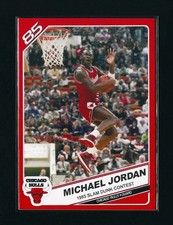 Michael Jordan Red Dunk Original Artist Designed Art Trading Card picture