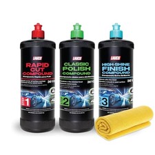 LAUCO 3-Step Paint Correction Compound Kit – (3 x 1000mL)[36101+36102+36103] picture