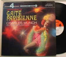 Charles Munch, New Philharmonic Orchestra Lp Offenbach: Gaite Parisienne On Lond picture