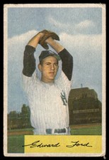 1954 Bowman Whitey Ford New York Yankees #177 picture