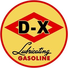 DX D-X Lubricating Gasoline Service Station Look NEW METAL SIGN: 12