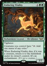 Enduring Vitality #176 (NM) Duskmourn DSK Magic MTG picture
