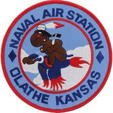 Naval Air Station Olathe Kansas Patch ( 5