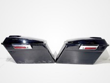 2006 Harley Road King Touring Custom OEM Left Right Saddlebags Luggage NOKey picture