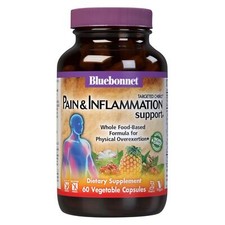 Bluebonnet Targeted Choice Pain & Inflammation Support 60 Ve, Whole Food Based picture