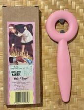 Vintage Alessi Italy Stappo Bottle Opener Original Retro Pink Massimo Morozzi picture
