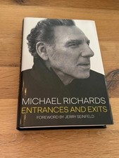 Michael Richards Signed Book Entrances And Exits JSA COA Seinfeld picture