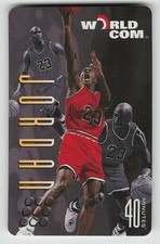 1997 Chicago Bulls Michael Jordan Basketball World Com Phone Card picture