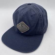 Cornell Big Red Hat Blue Cotton Clean Up Strapback Legacy Cleaned See Pics picture