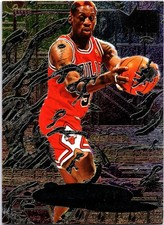 1996-1997 Fleer Metal - Mettalized Dennis Rodman Chicago Bulls #231 picture