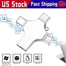 USB 3.0 Flash Drive 128GB Type C Memory Photo Stick for iPhone Android iPad Lot picture