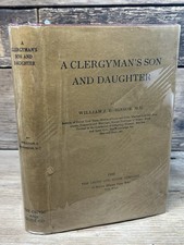 RARE 1922 A Clergyman’s Son & Daughter W.J. Robinson 1st Ed w/Dust Jacket picture