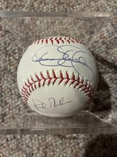 Kirk Gibson And Dennis Eckersley Dual Signed Baseball. Beckett/Tristar Cert picture