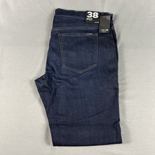Joes Jeans The Slim Fit Straight 38 x 32 Adkins Blue Cotton Spandex MSRP $188 picture