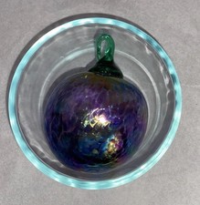 Carnival Glass Colored Plum picture