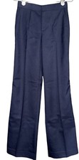 Club Monaco Women's Tailored Wide Leg Pants Sz 26x32 00 Navy Blue Retail $229 picture