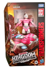 Transformers Kingdom  War for Cybertron Deluxe Arcee Action Figure DAMAGED BOX picture