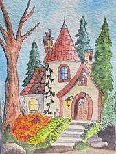 ACEO Original OOAK Signed (Not a Print) 