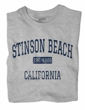 Stinson Beach California CA T-Shirt EST picture