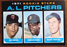1971 Topps rookie stars AL pitchers #692 high number short print - EX-MT picture