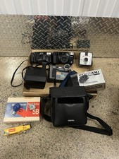 LOT 6 Vintage Cameras Sony Mavica Polaroid Fuji Minolta Imperial Cortland picture