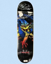 RARE SIGNED Steve Caballero Powell Peralta Skateboard Deck Cab Dragon Fade 8.25